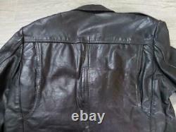 Vintage MOTORCYCLE schott perfecto LEATHER jacket 40-42 medium black