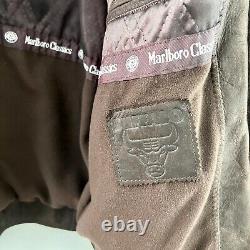 Vintage Marlboro Classics Buffalo Leather Jacket Size XXL