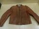 Vintage Mathias Jansha Leather Jacket Mens Medium Large 42 Cafe Racer Motorcycle