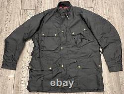 Vintage Men's Belstaff XL500 Trialmaster Jacket Black Size XL