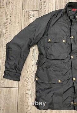 Vintage Men's Belstaff XL500 Trialmaster Jacket Black Size XL