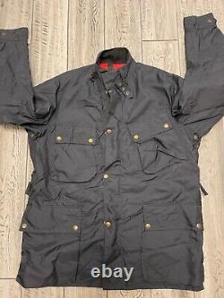 Vintage Men's Belstaff XL500 Trialmaster Jacket Black Size XL