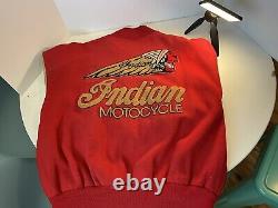 Vintage Men's Indian Motorcycle Jacket Rare