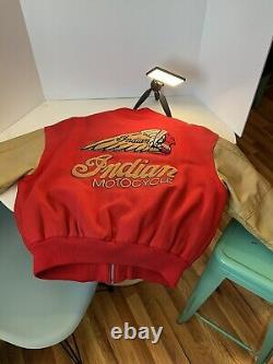 Vintage Men's Indian Motorcycle Jacket Rare