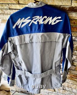 Vintage Men's Large GORE-TEX MS Racing MALCOM SMITH Off-Road Motorcycle Jacket