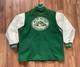 Vintage Mt St Helens Motorcycle Club Jacket Kola Varsity Wool Green Size XL