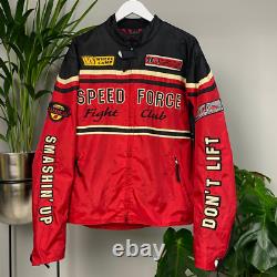 Vintage NASCAR Speed Force Fight Club Racing Jacket Hein Gericke Speedware