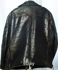 Vintage NYPD Police Horsehide leather jacket see measurements HORSEHIDE NYC