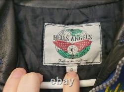 Vintage RARE Hell's Angels/Lucky Strike/Honda Child's Leather Motorcycle Jacket