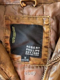 Vintage Robert Phillipe biker jacket American Classics Size M