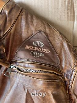 Vintage Robert Phillipe biker jacket American Classics Size M