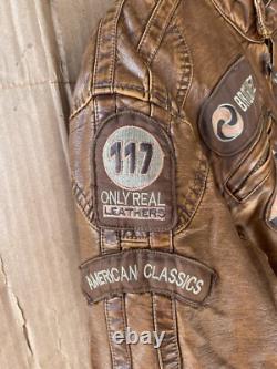 Vintage Robert Phillipe biker jacket American Classics Size M