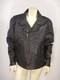 Vintage SAN DIEGO LEATHER Black Motorcycle Jacket USA MADE Size 52 LONG