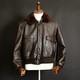 Vintage Schott 674SM Flight Jacket A-2 Brown Leather USA Made 1960s