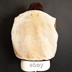 Vintage Schott 674SM Flight Jacket A-2 Brown Leather USA Made 1960s