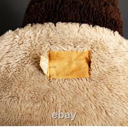 Vintage Schott 674SM Flight Jacket A-2 Brown Leather USA Made 1960s