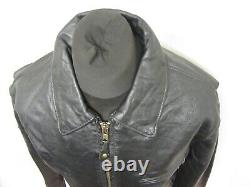 Vintage Schott Leather Motorcycle Jacket Size XL