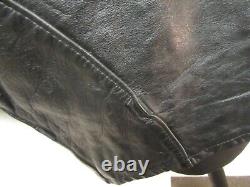 Vintage Schott Leather Motorcycle Jacket Size XL