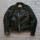 Vintage Schott Leather Perfecto Motorcycle Jacket Size 38 Made in USA Biker