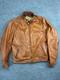 Vintage Schott NYC Cafe Racer Motorcycle Jacket Men's 46 Brown Leather USA Zip