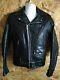 Vintage Schott Perfecto Men's (42) Medium Leather Jacket Black Motorcycle