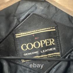 Vintage Studded Leather Jacket Men's M Misfits Sahamin Type O Grunge 90s Motorcy