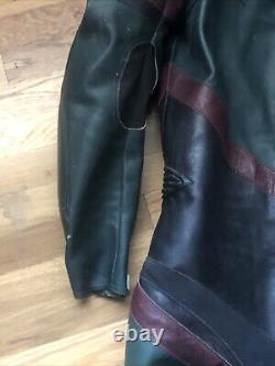 Vintage Vanson All-Star Motorcycle jacket suit size 44 Great for Motor Sports