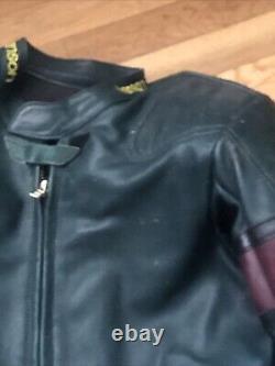 Vintage Vanson All-Star Motorcycle jacket suit size 44 Great for Motor Sports