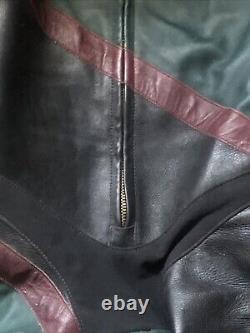 Vintage Vanson All-Star Motorcycle jacket suit size 44 Great for Motor Sports