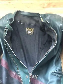Vintage Vanson All-Star Motorcycle jacket suit size 44 Great for Motor Sports