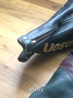 Vintage Vanson All-Star Motorcycle jacket suit size 44 Great for Motor Sports