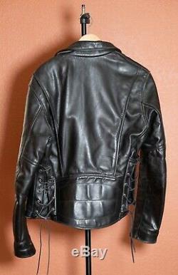 Vintage Vanson Hardcore Highwayman Competition Weight Motorcycle Jacket 42