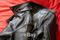 Vintage Vanson Hardcore Highwayman Competition Weight Motorcycle Jacket 42