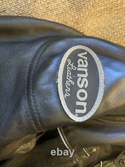 Vintage Vanson Leather Motor Gear (Waist 38, Jacket 48)