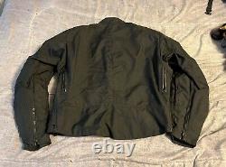 Vintage Vanson Leathers Night Falcon Motorcycle Jacket Size Large Black USA