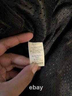 Vintage Vanson Leathers Night Falcon Motorcycle Jacket Size Large Black USA