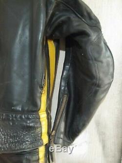 Vintage Vanson Leathers USA Motorcycle Suit Size 42 Jacket Trousers, Heavy 5.1kg