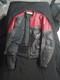 Vintage Vetter Leather Motorcycle Jacket Size 46 Red & Black Cafe Racer Style