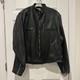 Vintage Walter Dyer Leather Motorcycle Jacket Cafe Racer 54 L XXL Heavy Cowhide