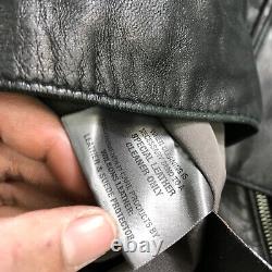 Vintage Wilson Leather Jacket Mens Extra Large Moto Biker Thinsulate Lined A5