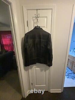 Vintage Wilson Leather jacket men's size large L