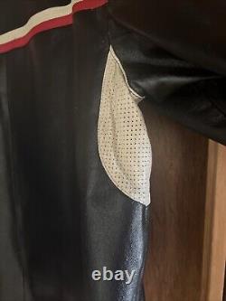 Vintage Wilson's leather Racing Motorcycle Jacket XL
