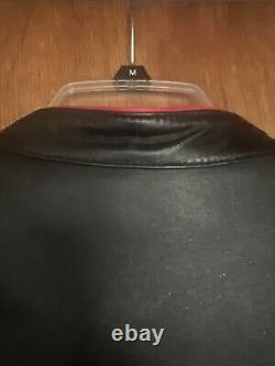 Vintage Wilson's leather Racing Motorcycle Jacket XL