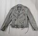 Vintage? Wilsons Black Leather Motorcycle Biker Jacket Small Heavy Thinsulate