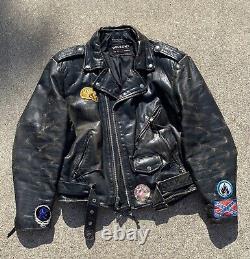 Vintage Wilsons Leather Jacket Size L