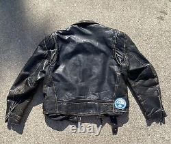 Vintage Wilsons Leather Jacket Size L