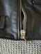 Vintage Wilsons Open Road Black Leather Motorcycle Moto Biker Jacket Size Medium