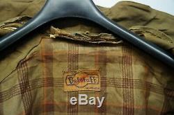 Vintage Ww2 Army Issue Belstaff Dispatch Riders Motorcycle Coat Jacket Size XL