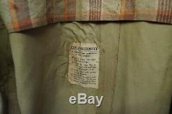 Vintage Ww2 Army Issue Belstaff Dispatch Riders Motorcycle Coat Jacket Size XL