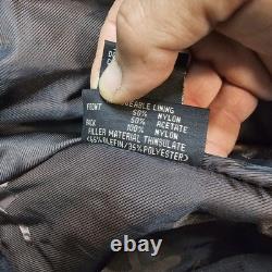 Vintage Xpert Leather Jacket Large Armor Harley Made With Kevlar Insulated Read